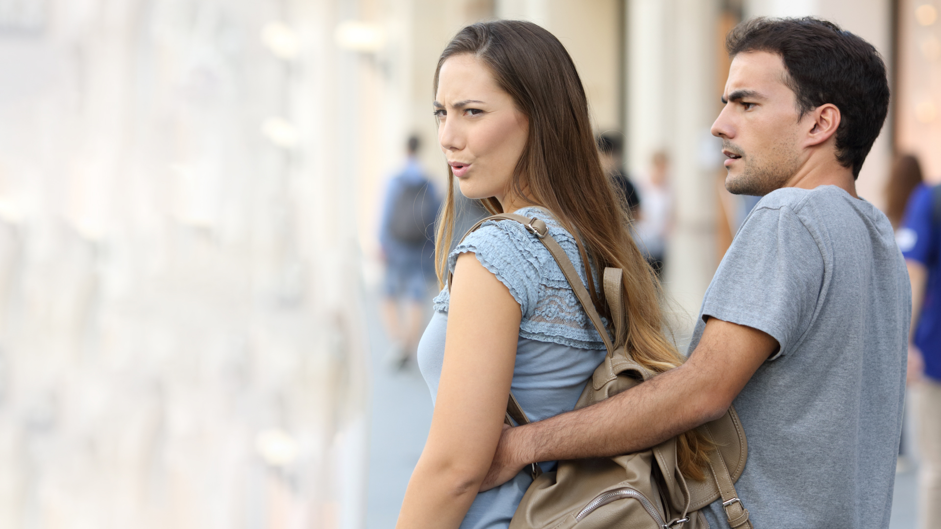 Distracted Girlfriend Zoom Background