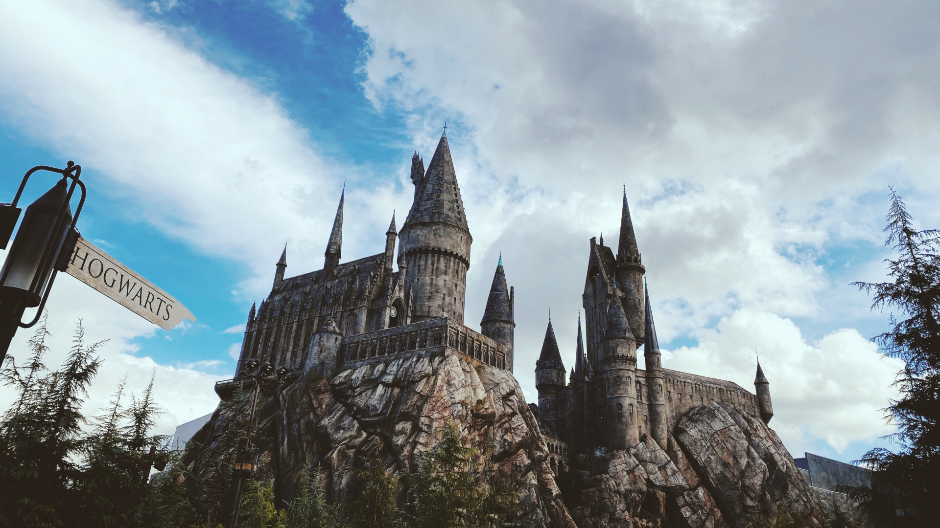 Harry Potter Hogwarts Castle Background