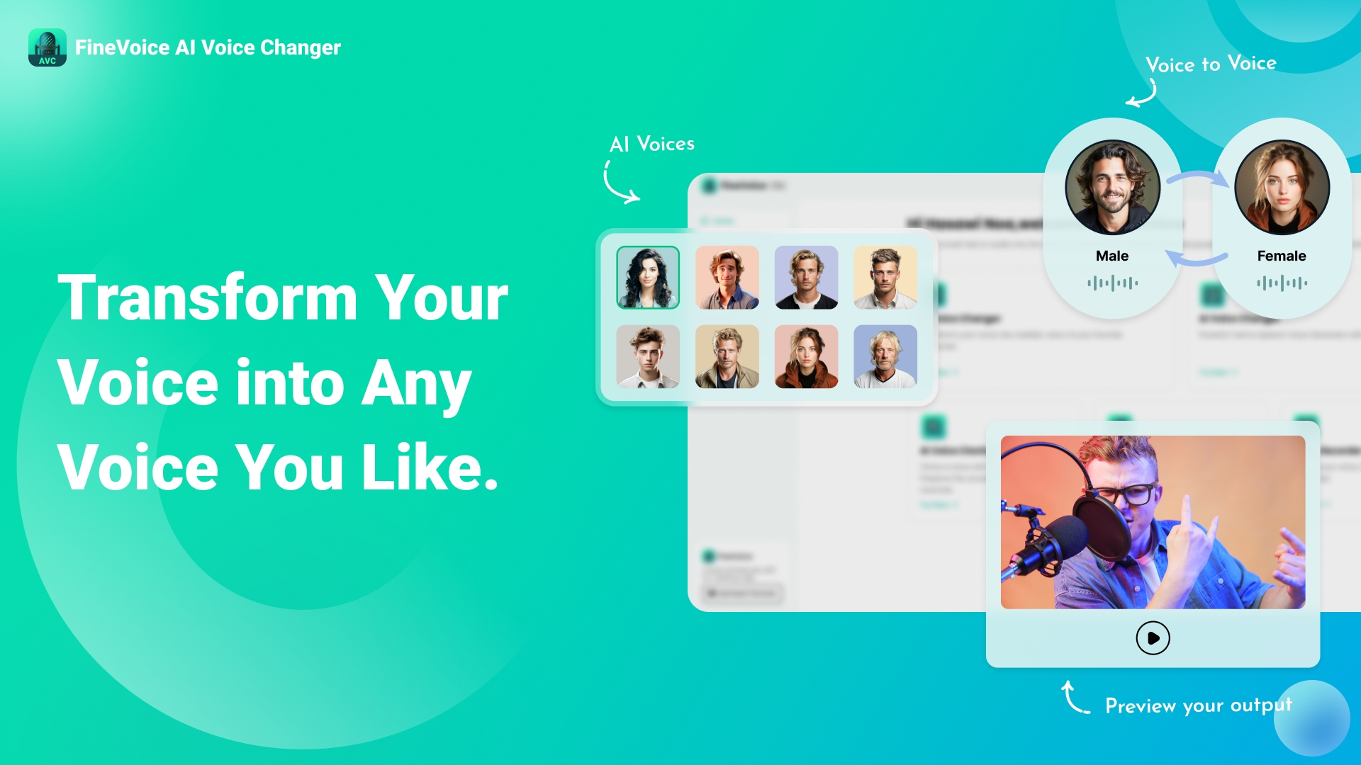 Free Online Voice Changer Fineshare FineVoice