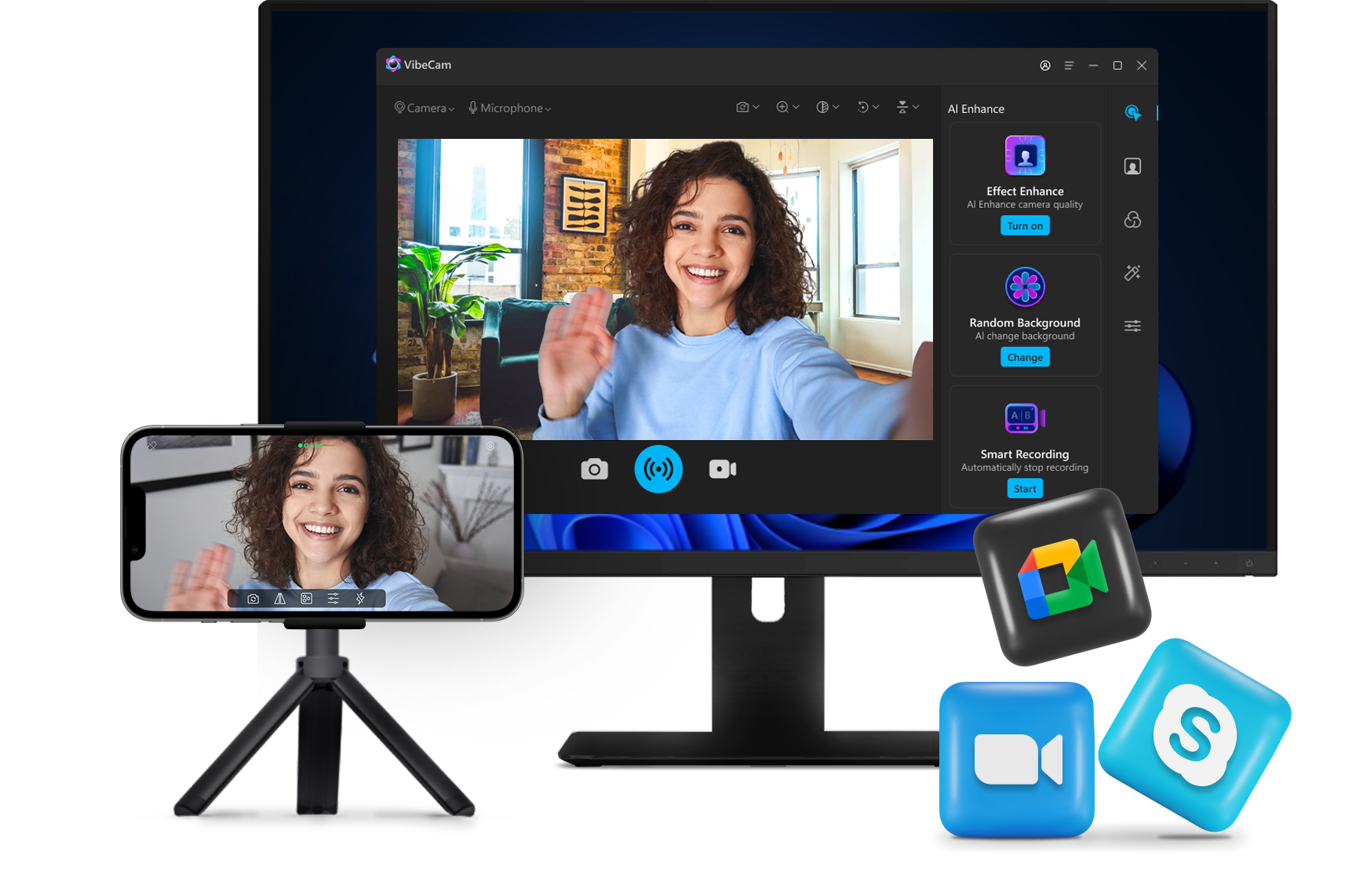 VibeCam - Use iPhone As Webcam Free
