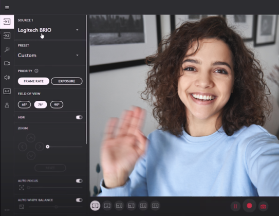 Webcam Recorder for Logitech Camera - Logitech Capture