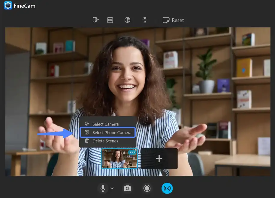 Add Your Phone Camera as Webcam - FineCam