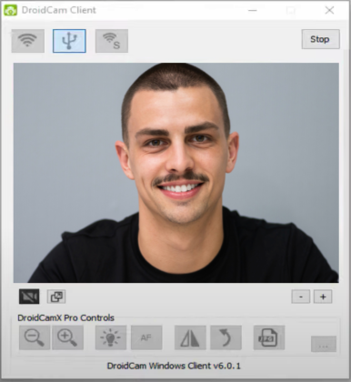 DroidCam Connect Phone to PC