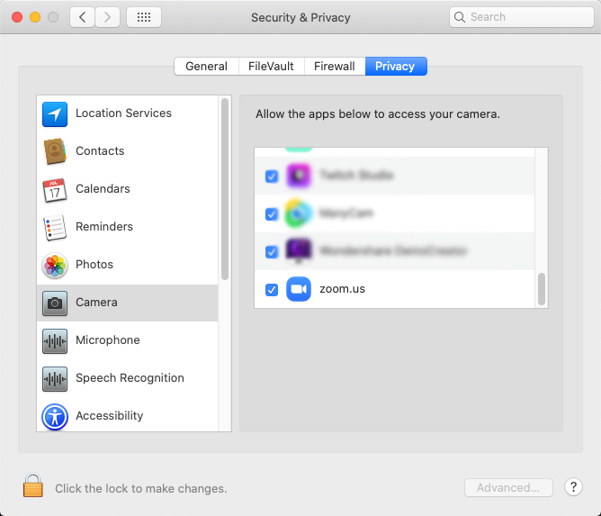 Fix Zoom Cannot Start Video - Allow Permission to Use Camera on Mac