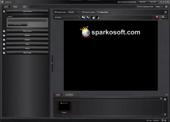 Turn DSLR or Mirrorless Camera into Webcam using SparkoCam