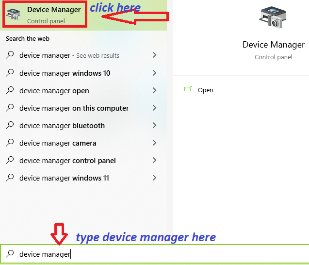 Fix Blurry Camera on Laptop - Device Manager