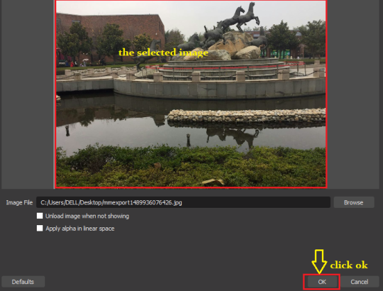 Change OBS Background with an Image - 5