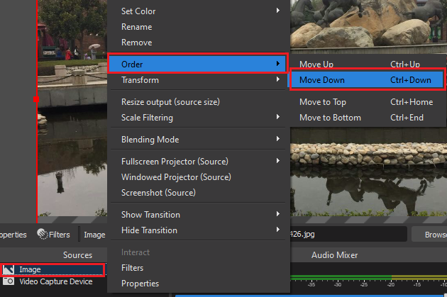 Change OBS Background with an Image - 6