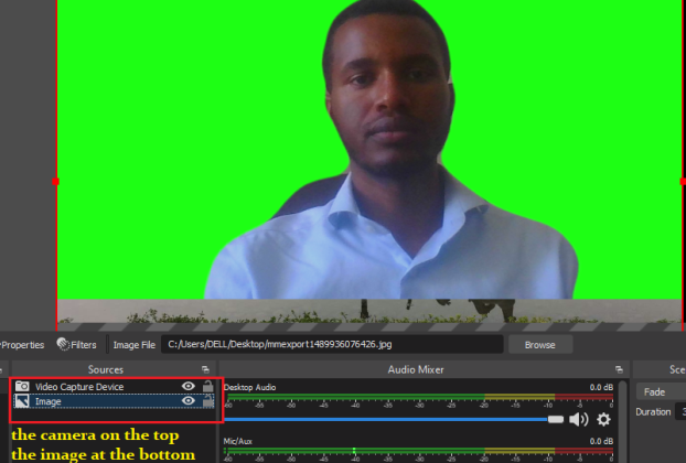 Change OBS Background with an Image - 7