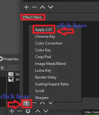 Add Webcam Filters - Apply LUT