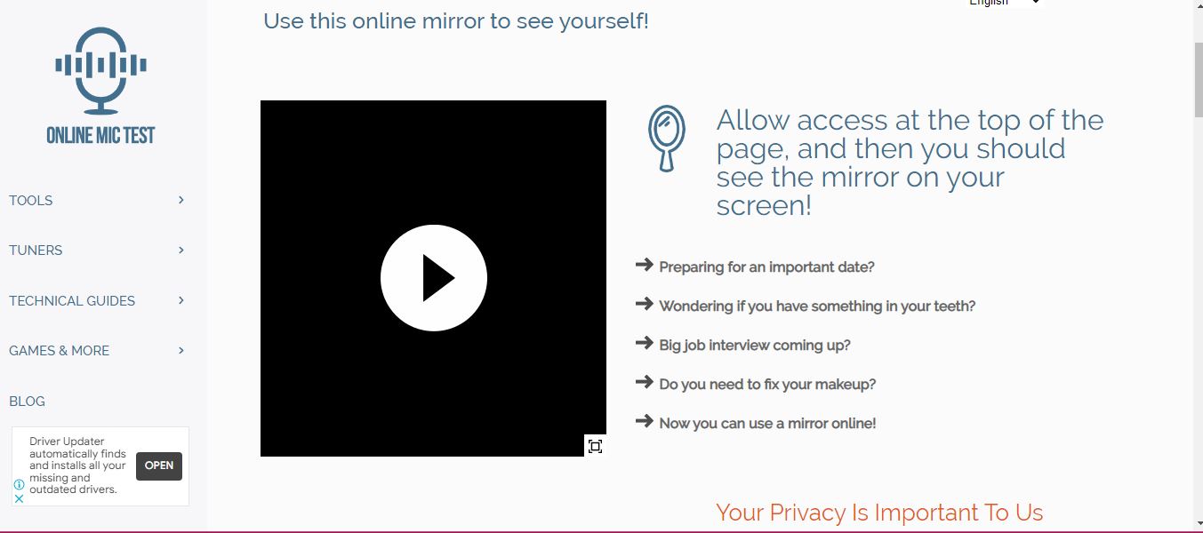 Top 5 Free Online cam Mirror Apps to See Yourself Fineshare