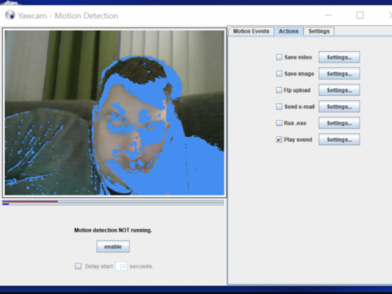 Turn Laptop Webcam into Security Camera Yawcam - Step 7