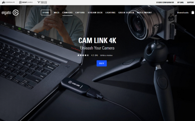 Use Digital Camera as Webcam using Capture Card - Cam Link