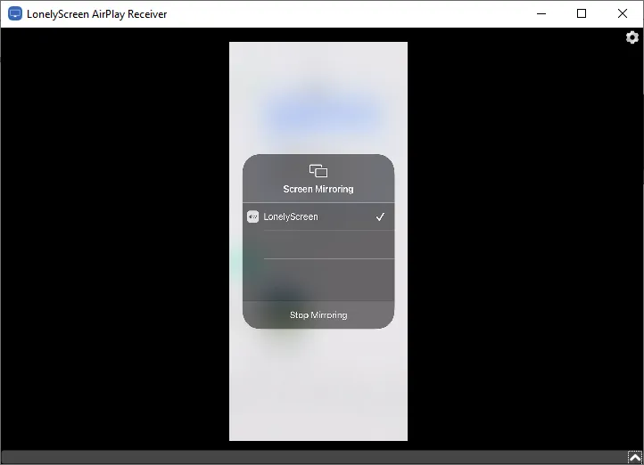 Mirror iPhone Screen to Windows PC using LonelyScreen