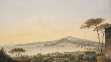 Naples From Sir William Hamilton's Villa