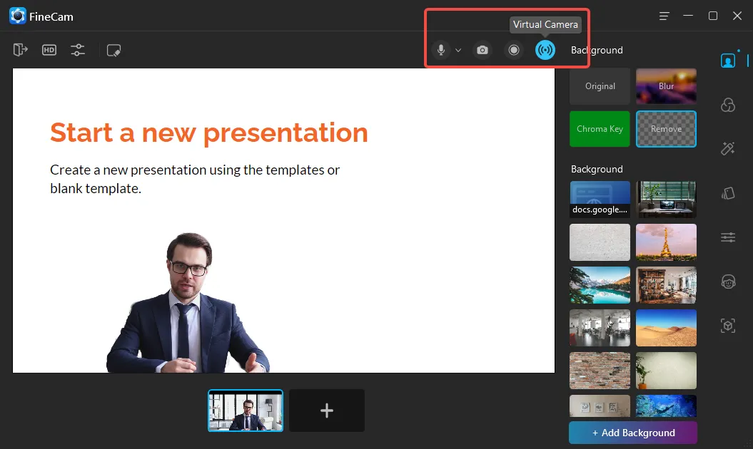Record and Share Video Presentation - FineCam