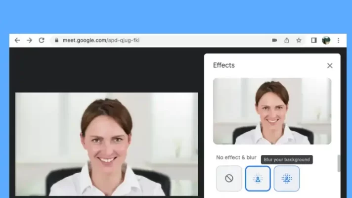 How to Blur Background in Google Meet on PC [2022]