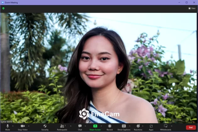 video chat in Zoom
