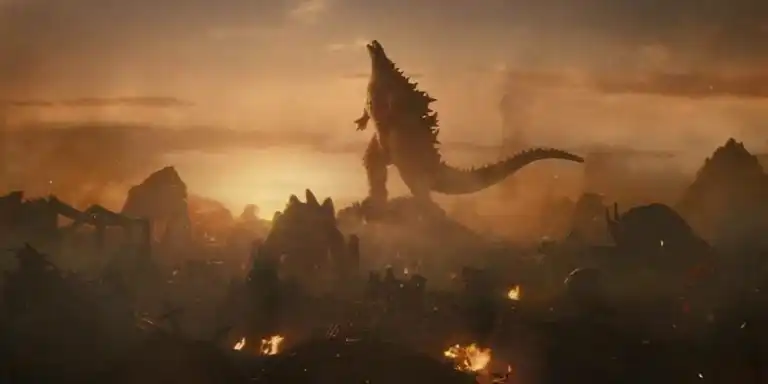 Funny Virtual Background – Godzilla
