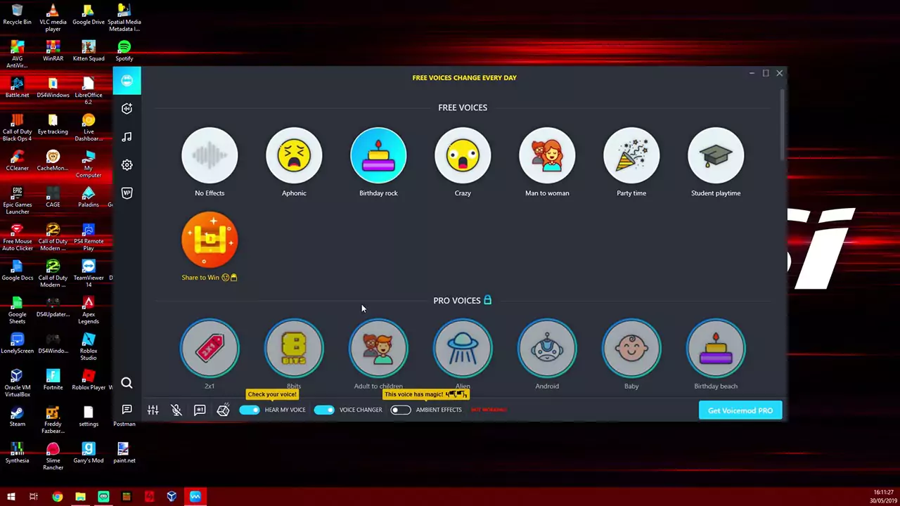 Voicemod voice changer