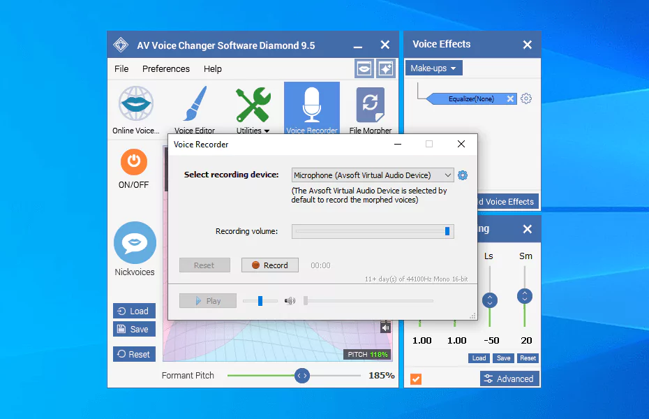 av voice changer software