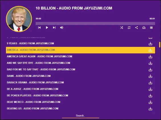 other Donald Trump audios