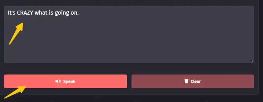 generate a Trump TTS
