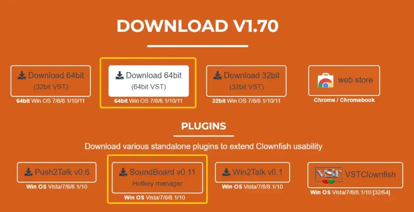 install Clownfish Voice Changer and Soundboard