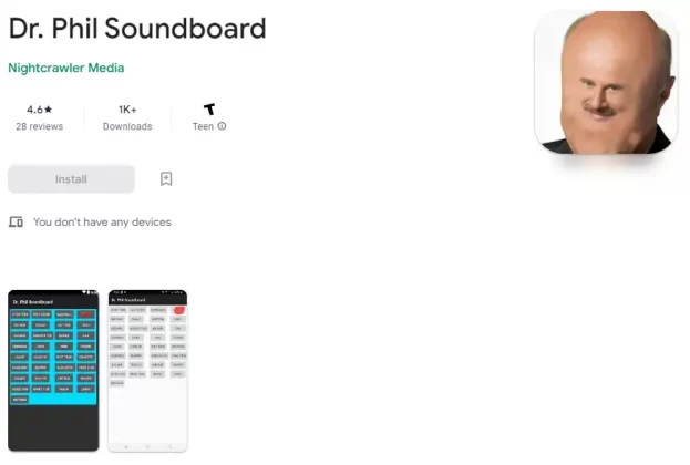 Dr. Phil Soundboard