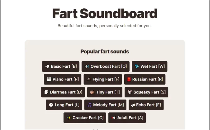 13 Best Fart Soundboards  Use on Desktop and Mobile