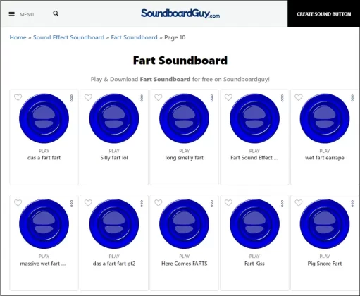 Among Us Soundboard - Sound Buttons - SoundBoardGuy