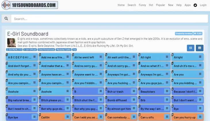 101 Soundboards
