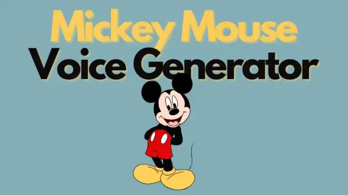 Top 2 Mickey Mouse Voice Generators [with How to Guide]