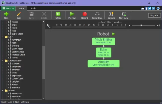 Voxal Voice Changer