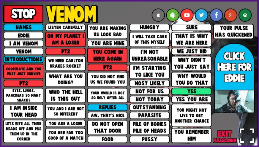 Jayuzumi Venom Soundboard