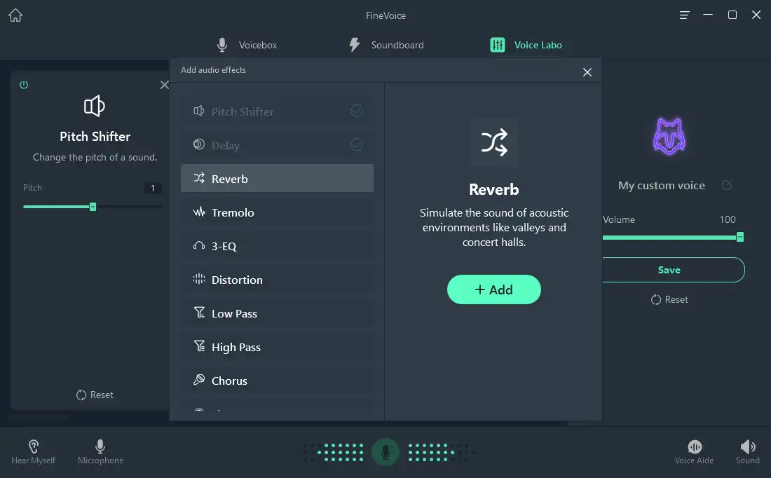 FineVoice Real-Time Voice Changer