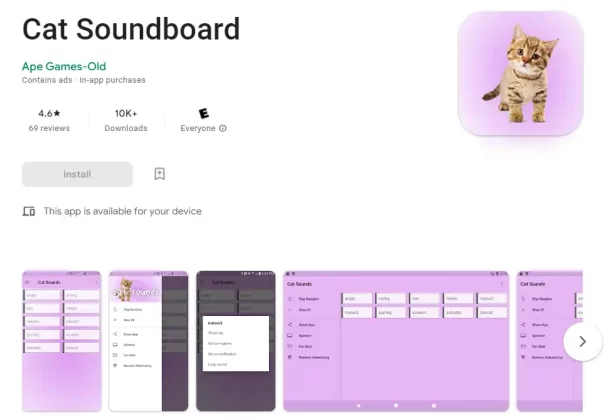Cat Soundboard – Android