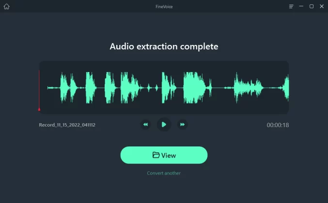 preview the generated audio file