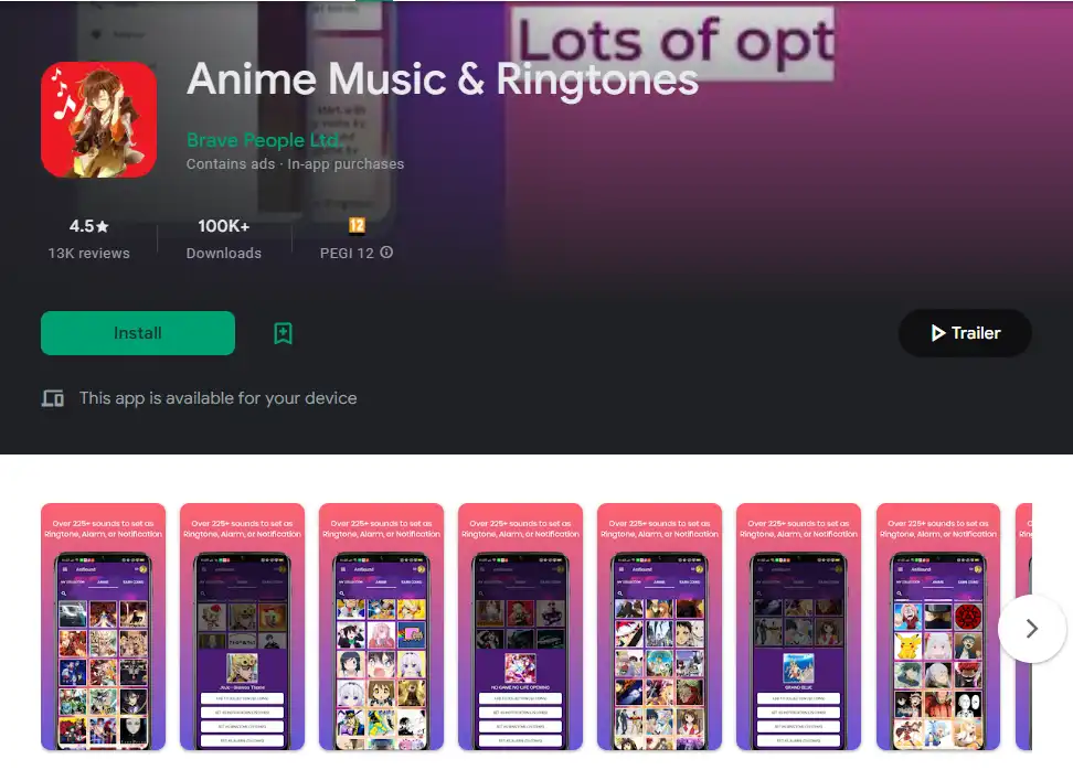 Anime Music & Ringtones