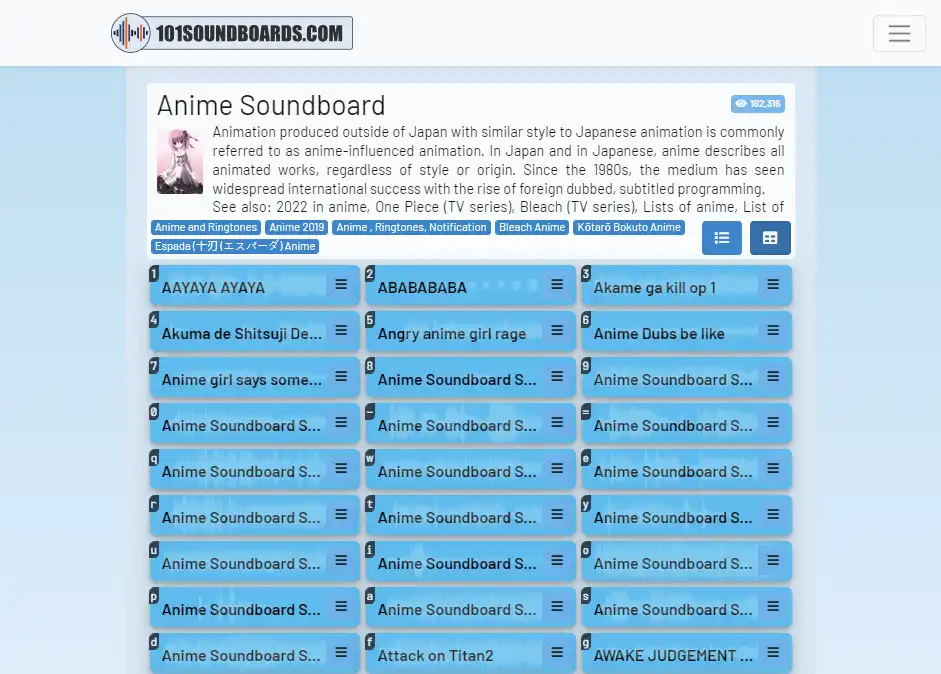 101 Soundboard