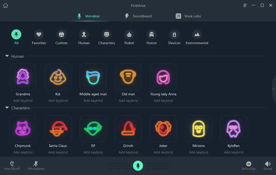 FineVoice Voice Changer