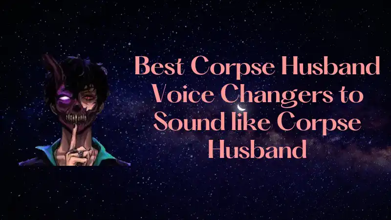 corpse husband voice changer
