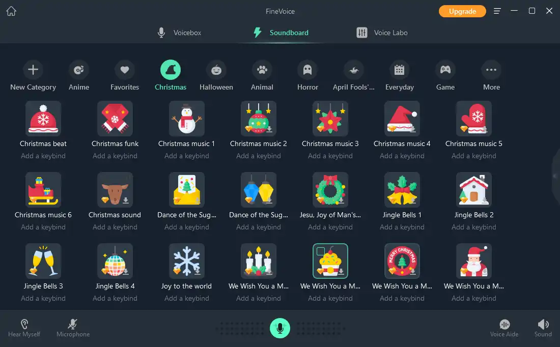 FineVoice Soundboard