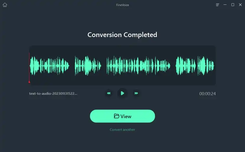 start converting