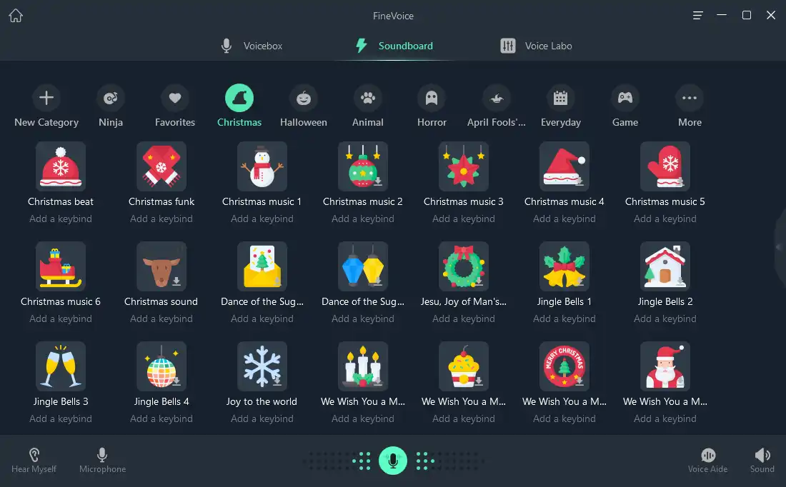 FineVoice Soundboard
