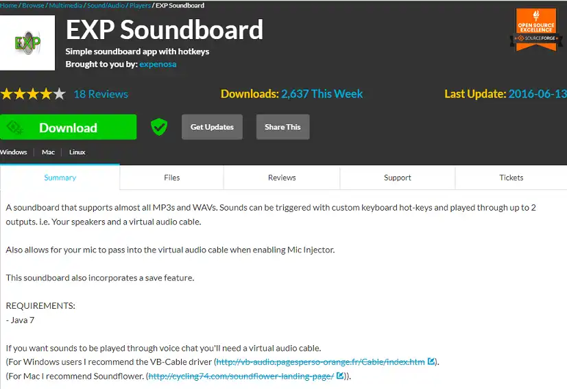 EXP Soundboard