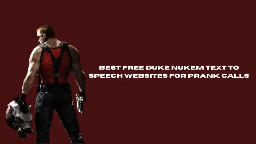 Duke Nukem text to speech