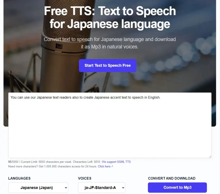 Free TTS