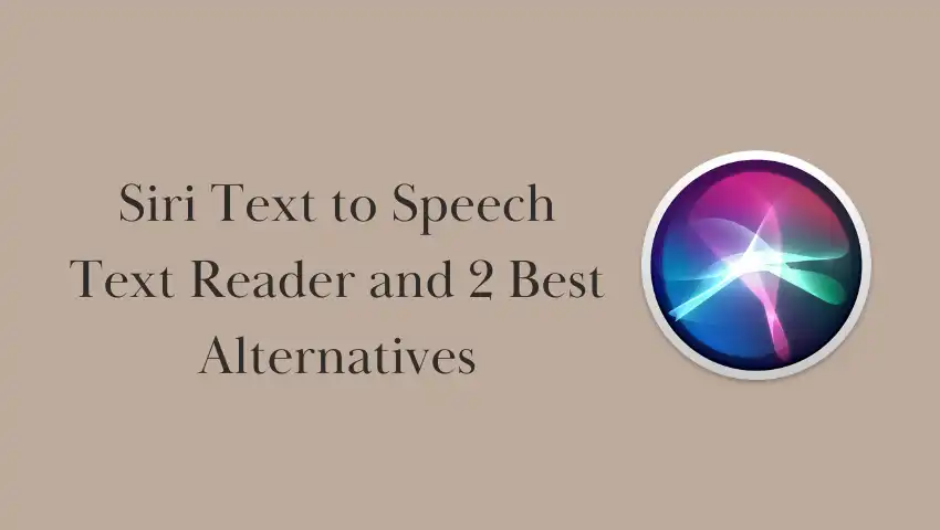  Siri text-to-speech