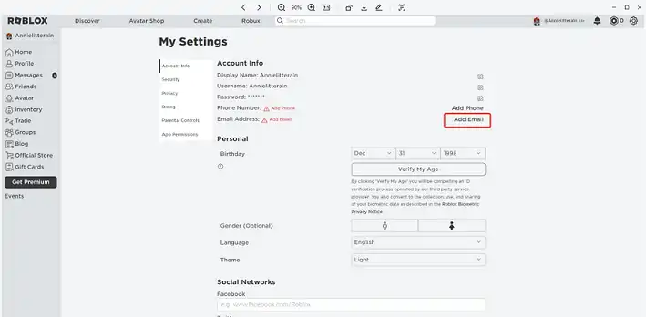 Verify your email address